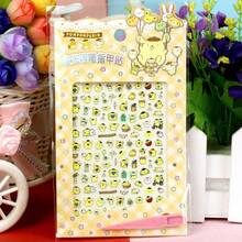 1 Set/1 Sheet Nail Stickers Cartoon Japanese Anime Cartoon Character Relief Nail Stickers Waterproof Nail Stickers, Cute And Beautiful, A Gift For Friends, Creating A Sense Of Surprise, Good-Looking And Affordable, New Year's Gift, Valentine's Day Gift, Easter Gift(Stochastic Style) - Multicolor - View 8