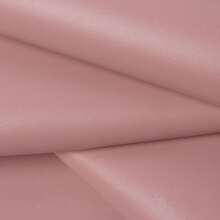 1件弹性仿羊皮纹理PU皮革，可水洗细纹人造革面料，带绒面底，防水DIY皮革材料 - 黑色 - 查看 3