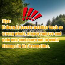 14FT Trampoline, Recreational Trampoline With Enclosure Net & Ladder, Outdoor Trampolines For Kids And Adults, Round Trampoline With Baketball Hoop, - Royal Blue - View 11