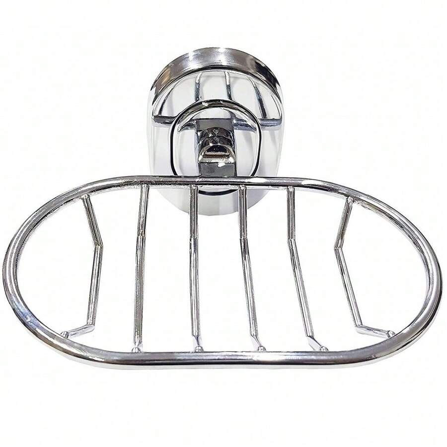 OISE ART STORE Supporto Porta Sapone Saponetta Piattino  69186 Acciaio 13x7x11cm Muro Parete - - Multicolore - Visualizzare 1