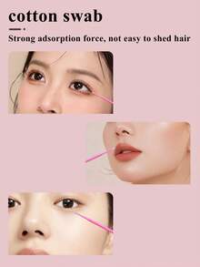 300/900pcs 3-In-1 Disposable Eyelash Extension Brush Set - Eyelash Brush, Micro Cotton Swabs, Lip Brush, Makeup Brush, Brush Set - Multicolor - View 5