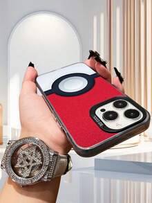 Pokeball Print Phone Case For IPhone & , Cartoon Style Protective Cover For Teens & Anime Fans - 粉色 - 查看 5