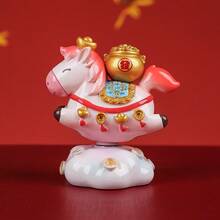 2026 New Bestselling Item - Cute Cartoon "Rolling Wealth" Feng Shui Decoration Statue, Office Desk Ornament, Symbolizing Good Fortune, Chinese New Year Gift For Colleagues, Boyfriends And Girlfriends (Pipes, Machinery, Office Desk Accessories)