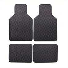 Universal Car Floor Mats - Full Set Front & Rear Car Carpet, Anti-Slip, Easy To Clean, Car Interior Accessories, Car Floor Protection | Durable Car Floor Mats, Car Mats - Multicolor - View 9