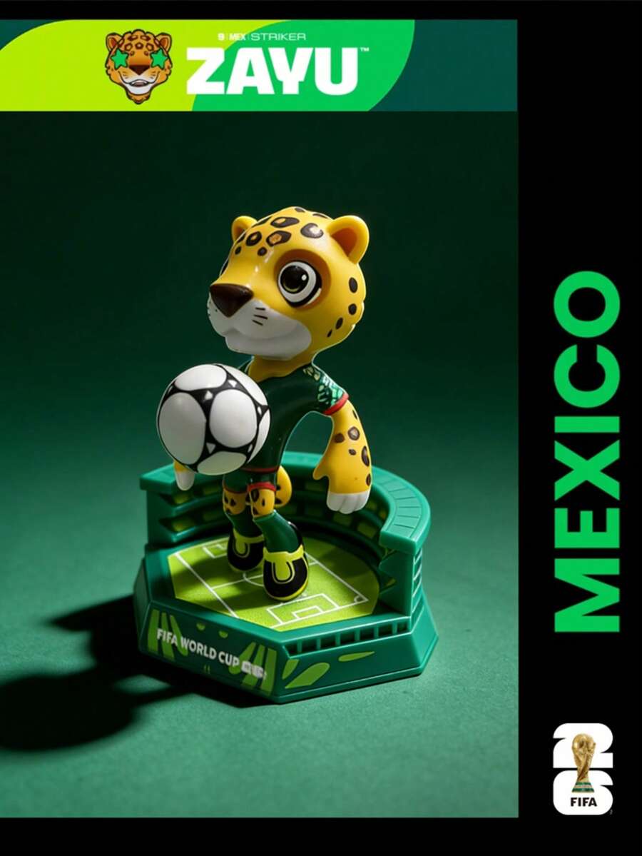 2026FIFA WorldCup Mascots, Figurines, Dolls, Collectible Toys, Statues - Official Licensed Genuine Product CLUTCH/MAPLE/ZAYU - WC2026 - ZAYU(MX) - 查看 1
