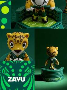2026FIFA WorldCup Mascots, Figurines, Dolls, Collectible Toys, Statues - Official Licensed Genuine Product CLUTCH/MAPLE/ZAYU - WC2026 - ZAYU(MX) - 查看 4