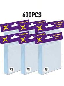 1000/600/500 张装蓝色反光卡套，适用于收藏游戏卡牌，顶部开口式卡套，适用于棒球卡、万智牌、体育卡等。 - 藍光卡膜 - 查看 18