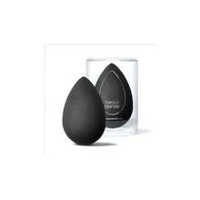 Pro Blender Makeup Sponge Blend Foundations, Powders And Creams Streak Application Vegan, Cruelty Free Made In USA - 專業黑 - 查看 4
