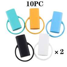 1pc Color Silicone Portable Lighter Case, Lighter Case With Storage Function, Suitable For Smoking Accessories - Multicolor - View 6