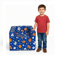 Kids Armchairs - Royal Blue - View 1