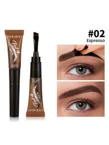 HANDAIYAN Peel-Off Eyebrow Gel, Long-Lasting Color, Waterproof, Natural Makeup Effect, Easy To Apply, Shapes Eyebrows. Suitable For Autumn, Winter, Back To School, Halloween, Christmas, Daily Campus Makeup, Vacation Travel, And Portable Carry. Face Makeup Cosmetics For Women, Suitable For Winter/Spring. Ideal For Y2K Fancy Fashion, Suitable As Birthday/Valentine's Day/Mother's Day Gift, Essential For Carnival Parties. Best Color Choices. - 彩色 - 查看 13
