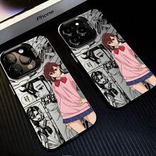 Funda para Teléfono Anime " Armed Ayases Momo", Compatible con for  16, 15, 14, 13, 12, 11 Pro Max, X, XR, XS Max, 8, 7 Plus - Cubierta Trasera Mate Antigolpes - Color 1 - Ver 7
