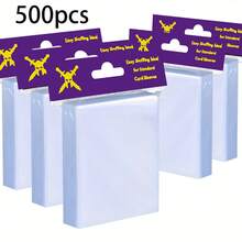 1000/600/500 张装蓝色反光卡套，适用于收藏游戏卡牌，顶部开口式卡套，适用于棒球卡、万智牌、体育卡等。 - 藍光卡膜 - 查看 19