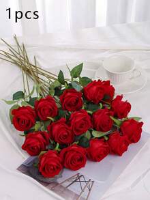 20/10/5/1 bông hoa hồng đỏ, hoa giả, quà tặng ngày Valentine, quà cưới cho người yêu, hoa tươi vĩnh cửu, bó hoa cưới, trang trí hoa, hoa hồng giả, thích hợp làm quà tặng ngày Valentine, tiệc cưới, trang trí nhà cửa. - màu đỏ tươi - Xem 15