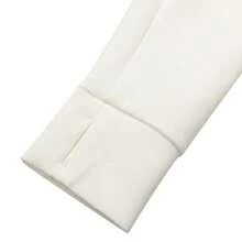 Adidas 女士运动衫，翻领套头衫，SFL HZ SWT，休闲运动日常时尚上衣，KH0207 - 漢玉白 - 查看 6