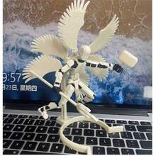 Muñeca de ángel de seis alas con 13 articulaciones móviles, impresa en 3D, de tercera generación, regalo festivo, muñeco de peluche para fiestas - Multicolor - Ver 6