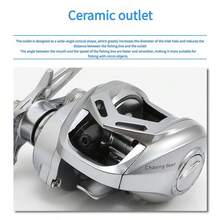 20+1 Bearing Long Shot Reel, 7.2:1 High Speed Ratio, Magnetic Brake, Suitable For Saltwater And Freshwater Fishing