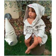 Toalla de Baño para Bebé o Niño | Bata Baño de Figuras Divertidas | Capucha para la Cabeza | Secado Rápido y Ligero| Tela Extra Suave| Regalo para Bebé, Baby Shower, Cumpleaños (Ratón),36984078 - Multicolor - Ver 6