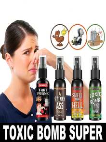 JUE FISH 1pc Fart Spray, Prank Liquid Toy, Funny Stinky Smell Entertainment Party Supplies, April Fool's Joke Game, Liquid Game Entertainment, Gas Smell Bomb, Halloween Party Supplies. Toxic Gas Spray And Gas Bombs, Bring The Biggest Laughs! Valentine's Day Supplies, Wedding Supplies Stress Relief Toy Liquid Spray, Inflatable Smell Spray, April Fool's Joke, Liquid Toy, Prank, Feces Smell, Party Supplies, Prank Fart Spray, Prank Toy, Concentrated Stinky Liquid