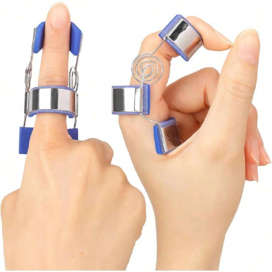 Ejercitador de Dedos con Resorte Progresivo para Fortalecer Manos y Mejorar Movilidad – Portátil, Cómodo y Ajustable – Aluminio con Forro Suave EVA, Talla S/M/L,36984538 - Burdeos - Ver 1