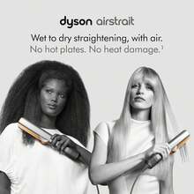 Dyson Airstrait™ Straightener, Wet To Dry Hair Straightener, No Heat Damage, No Hot Plates, All Hair Types - 灰色 - 查看 2
