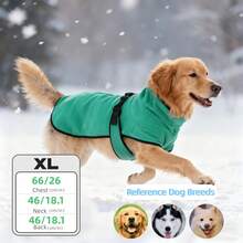 BJAYPET Thermal Lined Hooded Pet Sweatshirt, Thick & Warm Dog Clothes, Solid Color, Suitable For Small/Medium/Large Dogs (For 4-Leg Clothes, Please Refer To Back Length) - Multicolor - View 30