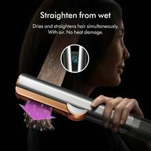 Dyson Airstrait™ Straightener, Wet To Dry Hair Straightener, No Heat Damage, No Hot Plates, All Hair Types - 粉色 - 查看 3