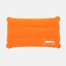 1pc Outdoor Casual Camping Travel Ultralight Flocked Inflatable Pillow, Nap Pillow For Home & Travel - Multicolor - View 8