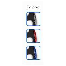 OISE ART STORE Coprivolante Universale Fodera Sterzo Per Auto 38 Cm Nero Con Dettagli Cv-23 - - Multicolore - Visualizzare 4