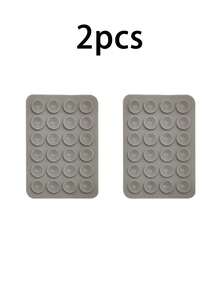 1/2pcs Silicone Suction Cup Phone Case Stand, Phone Holder, Octobuddy, Phone Accessories, Phone Stand, Phone Suction Cup, Octobuddy, Sticky Phone Holder, Phone Back Sticker, Sticky Phone Stand, Suitable For Smartphones