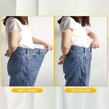 1/2/4对花朵扣腰带束腰带可拆卸腰夹裤扣配件腰带调节器 - 彩色 - 查看 4