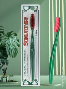 超长10000根刷毛成人软毛牙刷，深度清洁高品质牙刷 - 彩色 - 查看 1