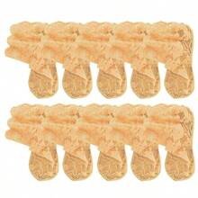 5 Pairs Women Sexy Summer Breathable Elastic Thin Leaves Transparent Lace Invisible Hollow Non-Slip Low Cut Socks - Multicolor - View 9