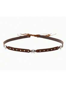 1顶返校季西部牛仔帽，男女通用，柔软羊毛毡材质，皮革帽带，适合圣诞节、万圣节、节日派对、日常休闲佩戴 - 款式1 - 查看 13