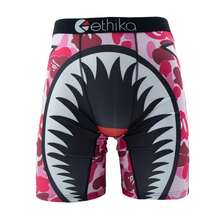 ETHIKA, 1 Uds., ropa interior sexi para hombre, Boxers transpirables para nadar, calzoncillos para hombre de talla S-3XL, bañadores para hombre, bragas para hombre, calzoncillos N6U2 - C-1069 - Ver 7