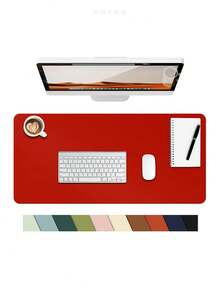 1 tấm lót bàn làm việc bằng da JACOBI, tấm lót văn phòng, tấm lót chuột cỡ lớn, tấm lót chống trượt bằng da PU, tấm lót laptop, tấm lót trang điểm, tấm lót bàn ăn, tấm lót viết chống thấm nước, thích hợp cho văn phòng và gia đình. - Nhiều màu - Xem 63