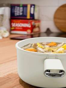 家用陶瓷釉面奶锅，适用于电磁炉的釉面奶锅和汤锅，多功能大容量不粘锅