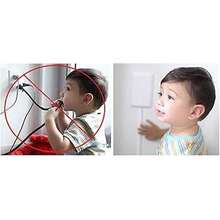 Sleek Socket Cubierta de salida eléctrica ultradelgada a prueba de niños con regleta de alimentación de 3 salidas y kit de cubierta de cable protector, 8 pies, tamaño universal - / - Ver 5