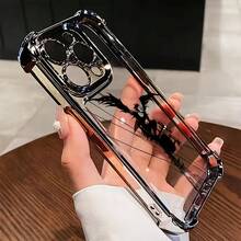 Funda de teléfono de la película popular para 17 16 15 14 13 12 11 Pro X XR XS 8 Plus, a prueba de golpes, transparente y suave. - Colores mixtos - Ver 5