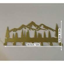 Gold Key Hanger, Wall-Mounted Metal Art Decor And Storage Rack, Multi-Functional Organizer For Kitchen And Living Room, Stylish Entryway Accent With Durable Metal Build, Space-Saving Key Holder And Decorative Rack For Home Organization, Versatile Wall Jewelry Holder And Small Item Storage Solution, Perfect For Organizing Mail, Keys, Receipts, Accessories, And Small Gadgets; Enhances Room Aesthetics With A Modern Silhouette; Easy To Install With Included Mounting Hardware; Strong Metal Construction For Daily Use; Ideal Gift Idea For Housewarming And Wedding Decor - Gold - View 6