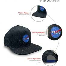 Gorra Logo y Estrellas con Visera Plana para niños,36984239 - Multicolor - Ver 2