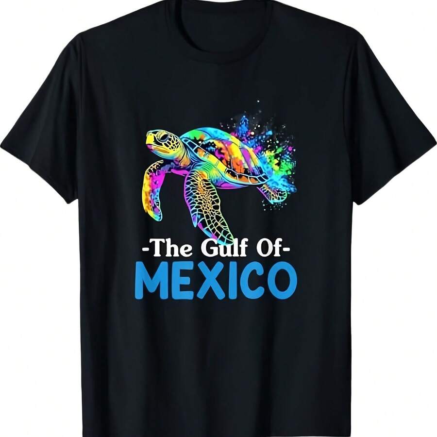 Sea Turtle Tee Shirt The Forever The - 黑色 - 查看 1
