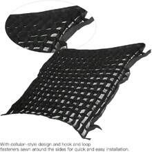 Rejilla Softbox, Rejilla de Panal Rejilla Celular Softbox 80x80cm Rejilla Celular Softbox Rejilla de Malla Softbox Rejilla de Colmena con Cierres de Gancho y Bucle Forro para,36986103 - Multicolor - Ver 2