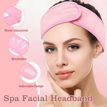 2/3/4/5/10/20 Pcs Esthetician Facial Care Tool Set, Multiple Combinations Available, Home Care, Travel Portable Face Mask Applicator Kit Includes 4 Rose Gold Face Mixing Bowls, 4 Fan-Shaped Face Mask Brushes, 4 Flat Head Brushes, 4 Compressed Sponges And 4 Headbands, Suitable As Spa Party Favors Or Face Masking Set - Multicolor - View 4