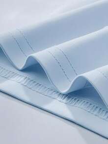 Áo thun nam tay ngắn màu trơn tối giản GRDR, thích hợp mặc mùa hè. - Màu xanh nhạt - Xem 8