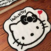 SANRIO 1块造型地毯（50*60厘米），多种可爱图案，厚实柔软，可用作入口、卧室、浴室的防滑垫，或用作客厅/梳妆台的装饰地毯，兼具实用吸水防滑功能，并散发着可爱少女气息。 - 彩色 - 查看 6