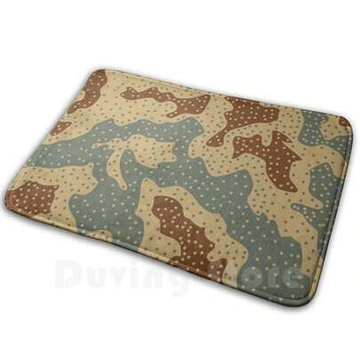 Panther Ambush Camouflage Mat Rug Carpet Anti-Slip Floor Mats Bedroom Panther Ambush Camouflage Camo War Ww2 Tank Pattern