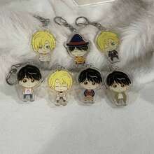 Móc khóa hình cá chuối (Banana Fish) bằng acrylic, 1 chiếc, 6cm, thích hợp cho chìa khóa xe, túi xách, ba lô. Món quà hoàn hảo cho người hâm mộ - Sản phẩm có lớp màng bảo vệ ở cả mặt trước và mặt sau. Quà tặng thích hợp cho mẹ, cha, lễ tốt nghiệp và giáo viên. - Nhiều màu - Xem 2