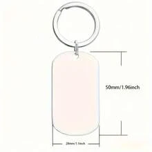 1 móc khóa gia đình, quà tặng thích hợp cho Ngày của Mẹ, Ngày của Cha. - Bạc - Xem 2