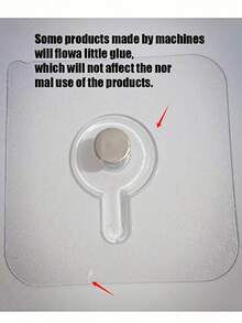 20个免钻孔墙锚，壁挂式挂钩，可用于悬挂照片、钟表、置物架，适用于浴室和厨房收纳。